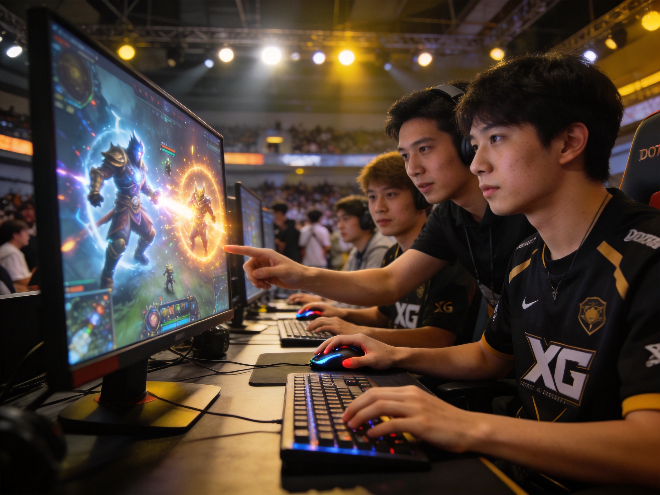 DOTA2梦幻联赛XG战队晋级战况集锦